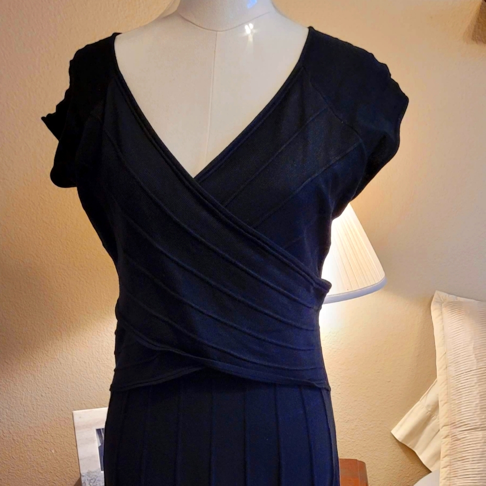 Vintage LBD knit dress